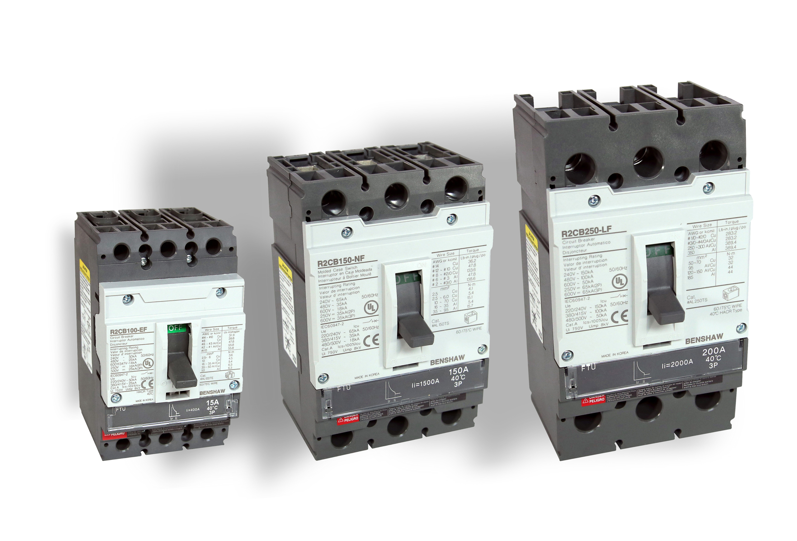 Benshaw Molded Case Circuit Breakers
